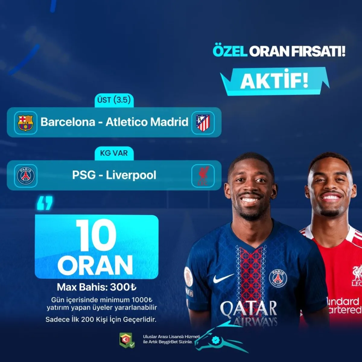 Beygir Bet platform görseli