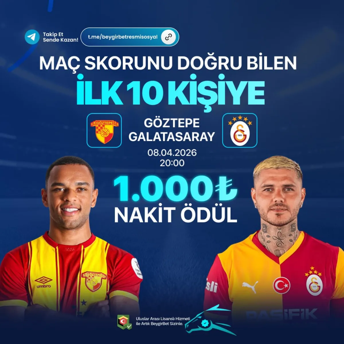 Beygir Bet mobil görsel