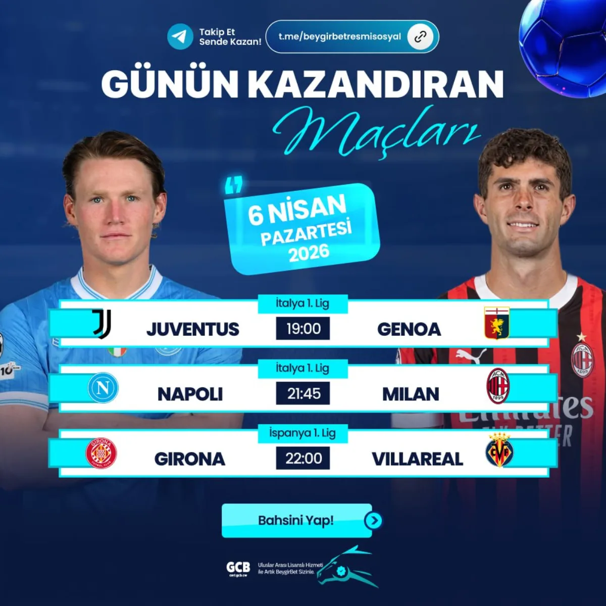 Beygirbett Link bonus ve promosyon