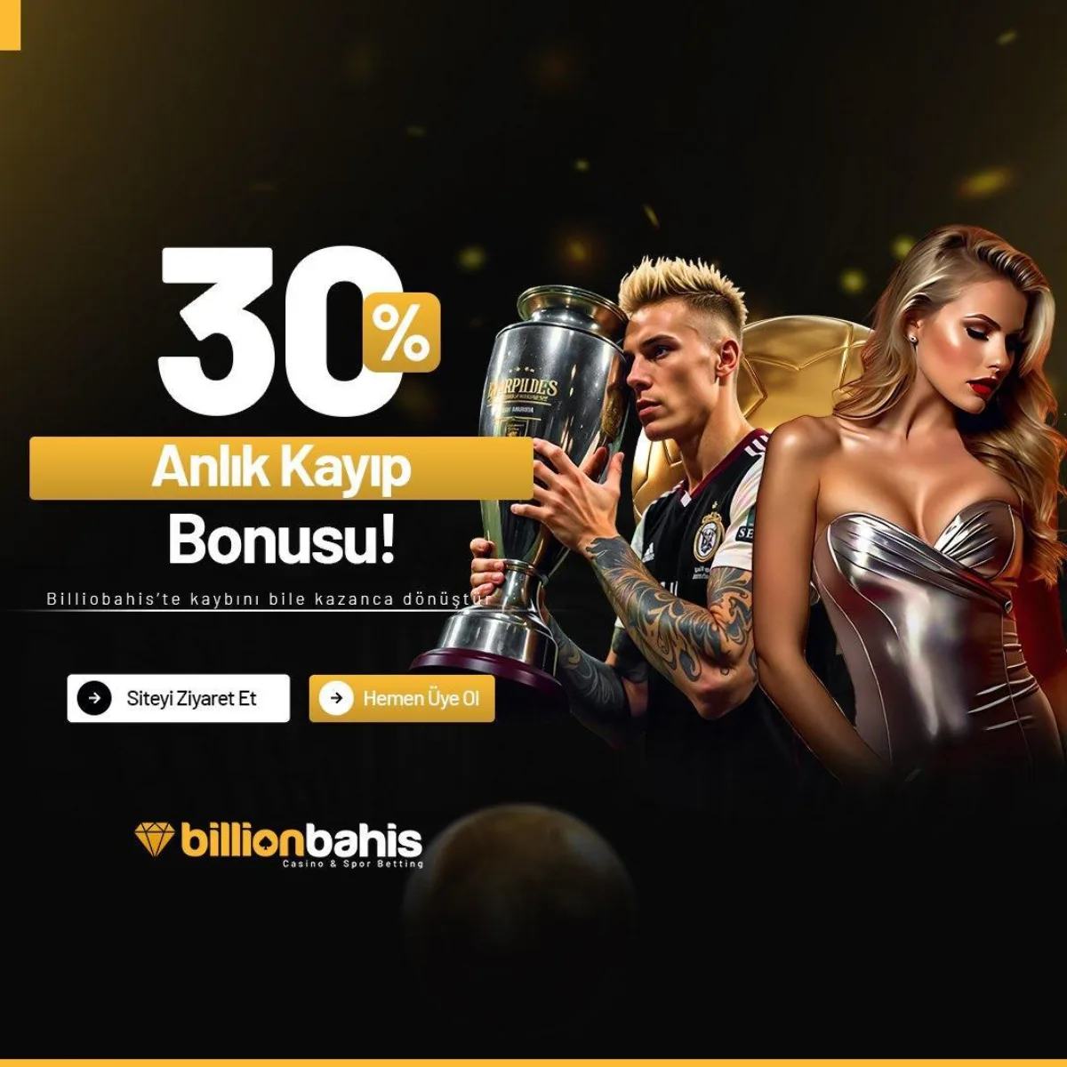 Billion Bahis mobil görsel